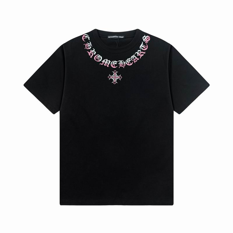 Wholesale High-quality Casual Chrome Hearts Short Sleeve Replica Designer T Shirts for Sale