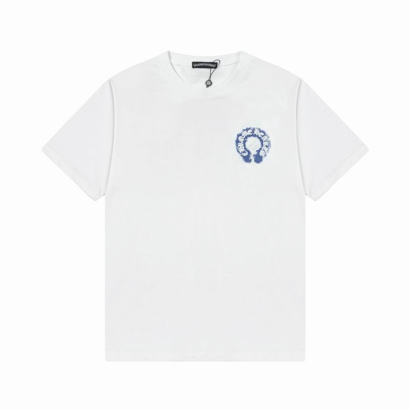 Wholesale High-quality Casual Chrome Hearts Short Sleeve Replica Designer T Shirts for Sale