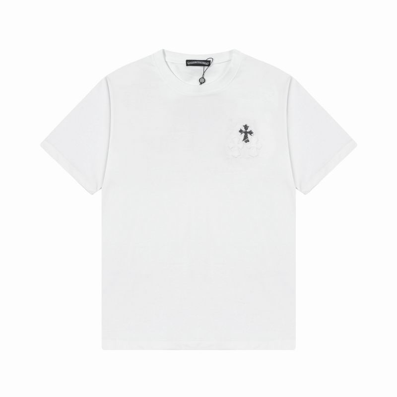 Wholesale High-quality Casual Chrome Hearts Short Sleeve Replica Designer T Shirts for Sale