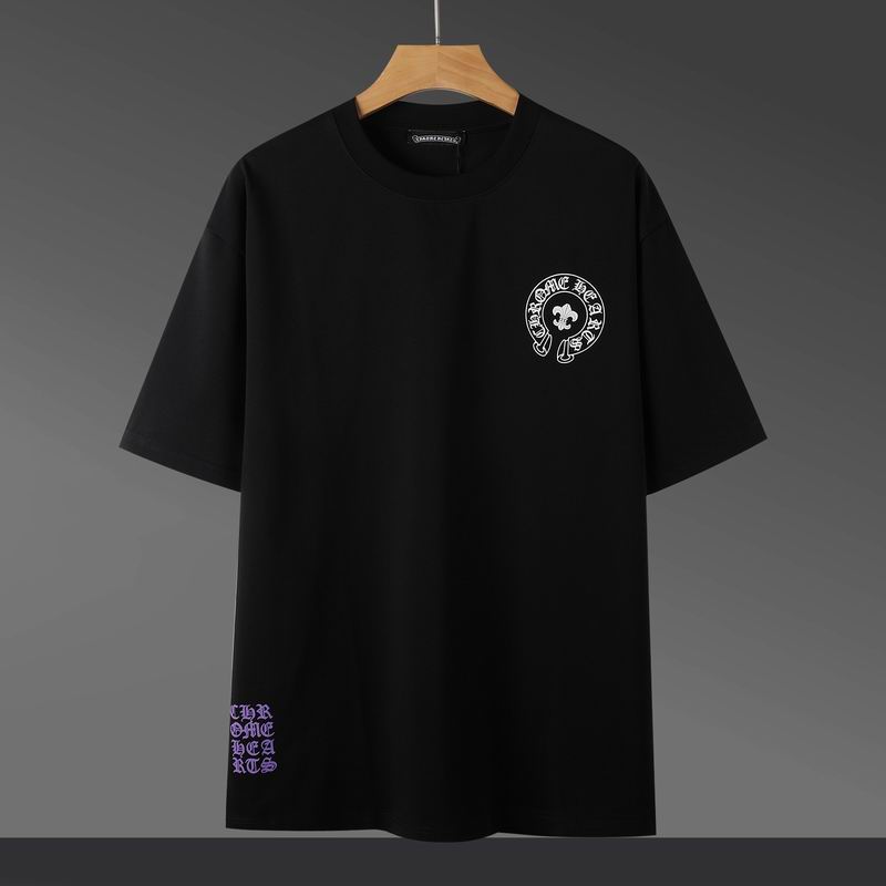 Wholesale High-quality Casual Chrome Hearts women Short Sleeve Replica Designer T Shirts for Sale