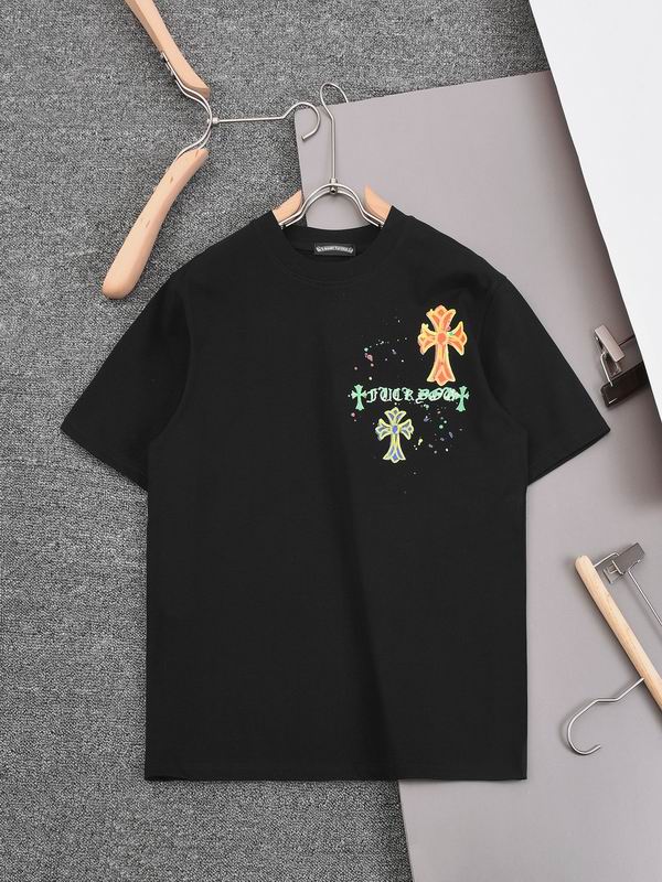 Wholesale High-quality Casual Chrome Hearts women Short Sleeve Replica Designer T Shirts for Sale