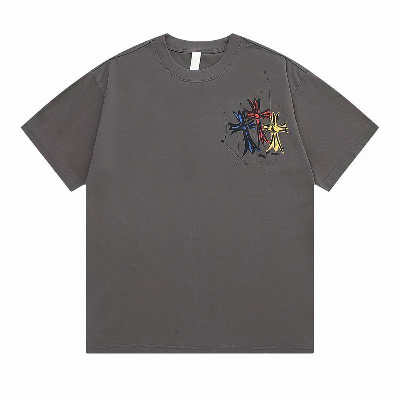 Wholesale High-quality Casual Chrome Hearts women Short Sleeve Replica Designer T Shirts for Sale