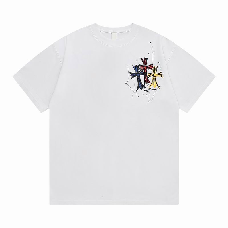 Wholesale High-quality Casual Chrome Hearts women Short Sleeve Replica Designer T Shirts for Sale
