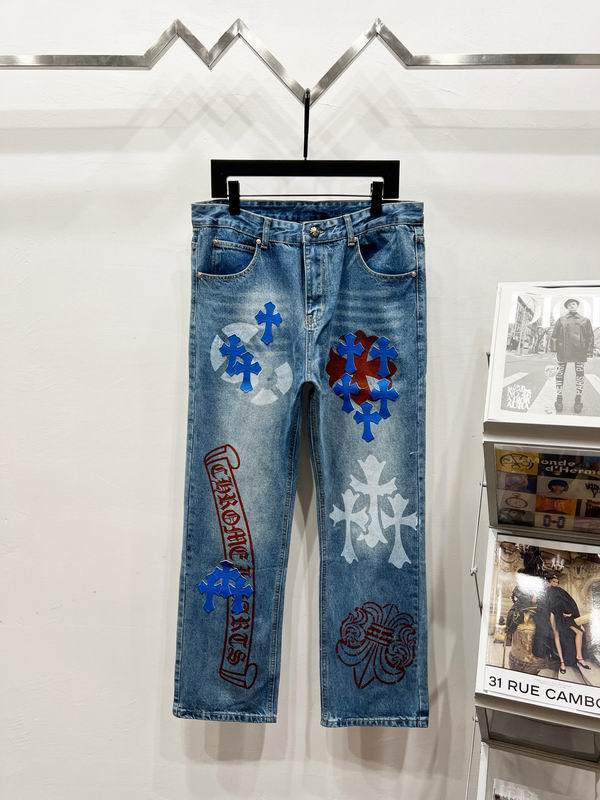 Wholesale High-quality Cheap Brands C.hrome Hearts Replica Designer Jeans for sale