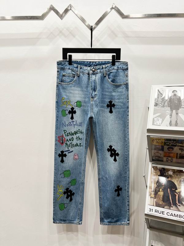 Wholesale High-quality Cheap Brands C.hrome Hearts Replica Designer Jeans for sale