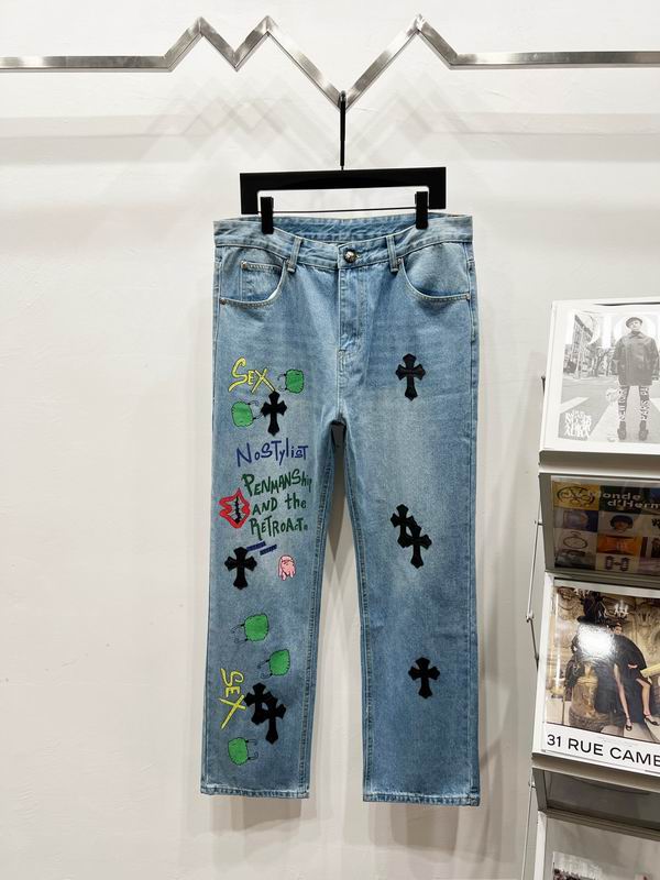 Wholesale High-quality Cheap Brands C.hrome Hearts Replica Designer Jeans for sale