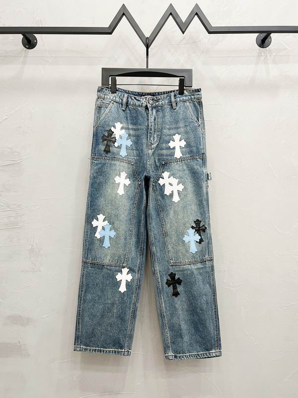 Wholesale High-quality Cheap Brands C.hrome Hearts Replica Designer Jeans for sale