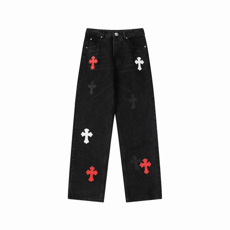 Wholesale Cheap Chrome Hearts Replica Jeans for Sale