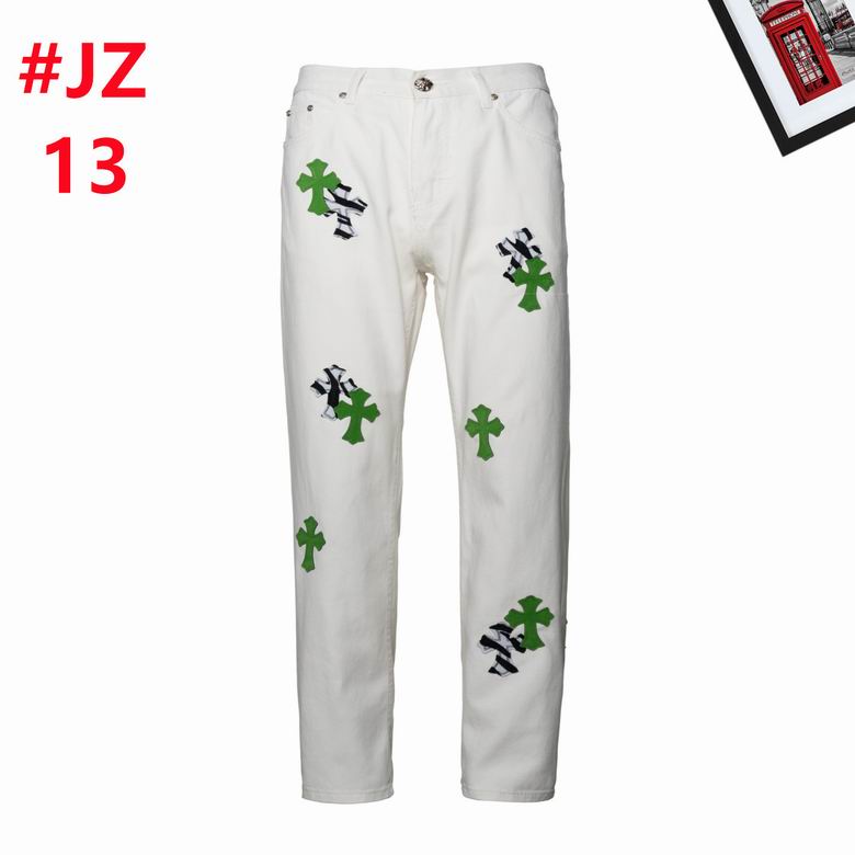 Wholesale High-quality C.hrome Hearts Short Sleeve Designer Replica Jeans for sale