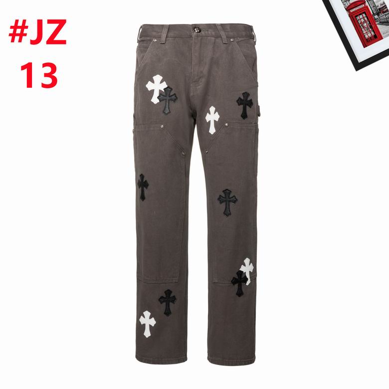 Wholesale High-quality C.hrome Hearts Short Sleeve Designer Replica Jeans for sale