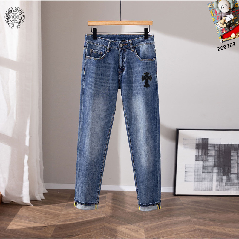 Wholesale Cheap Chrome Hearts Replica Designer Jeans for Sale