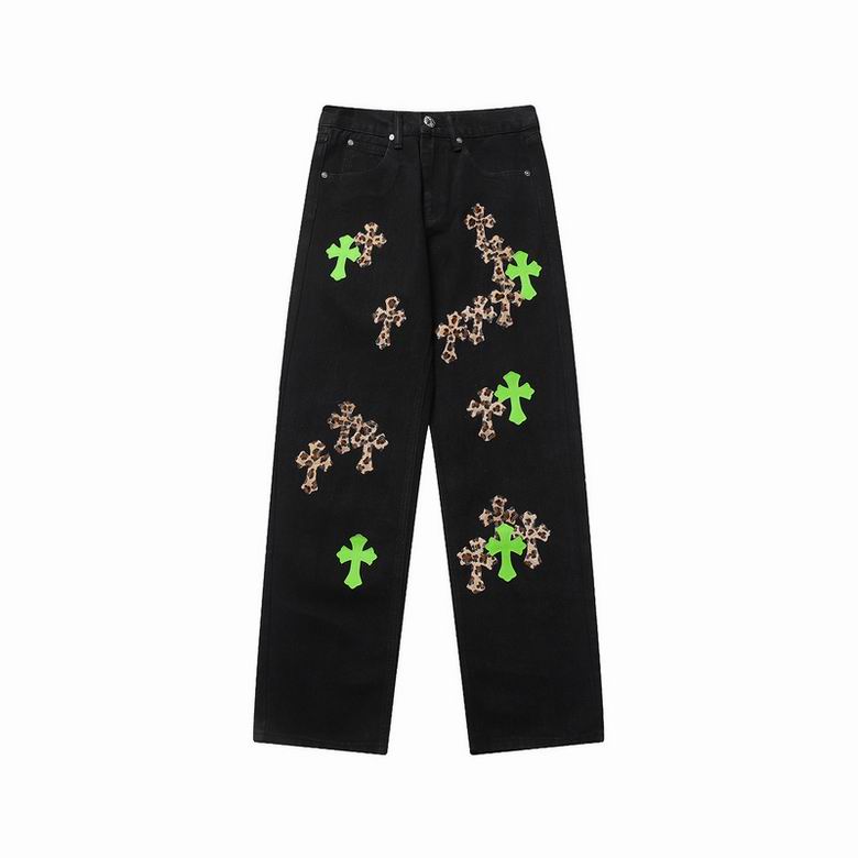 Wholesale Cheap Chrome Hearts Replica Jeans for Sale