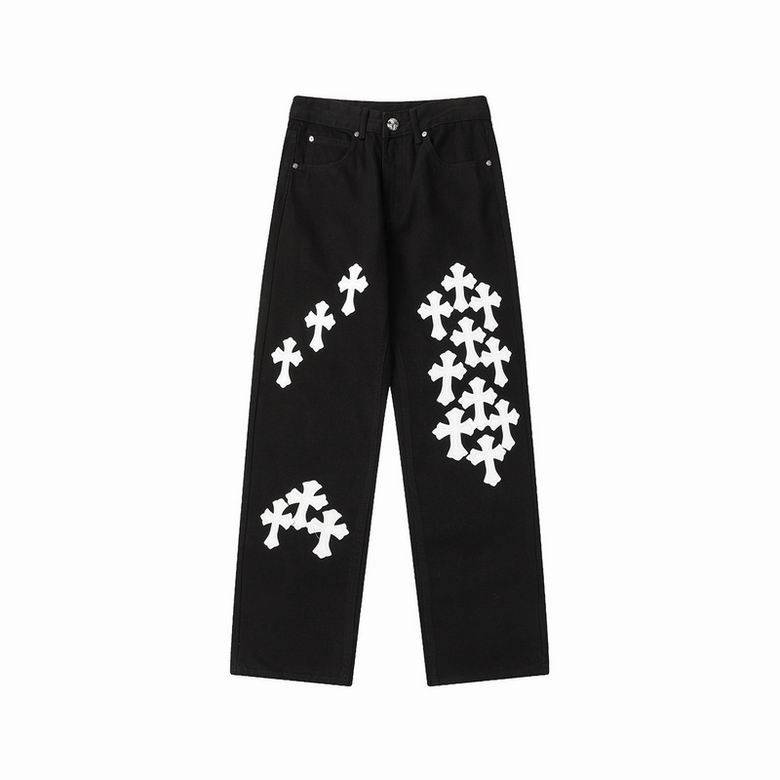 Wholesale Cheap Chrome Hearts Replica Jeans for Sale