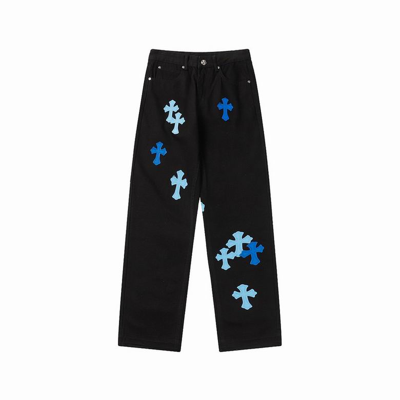 Wholesale Cheap Chrome Hearts Replica Jeans for Sale