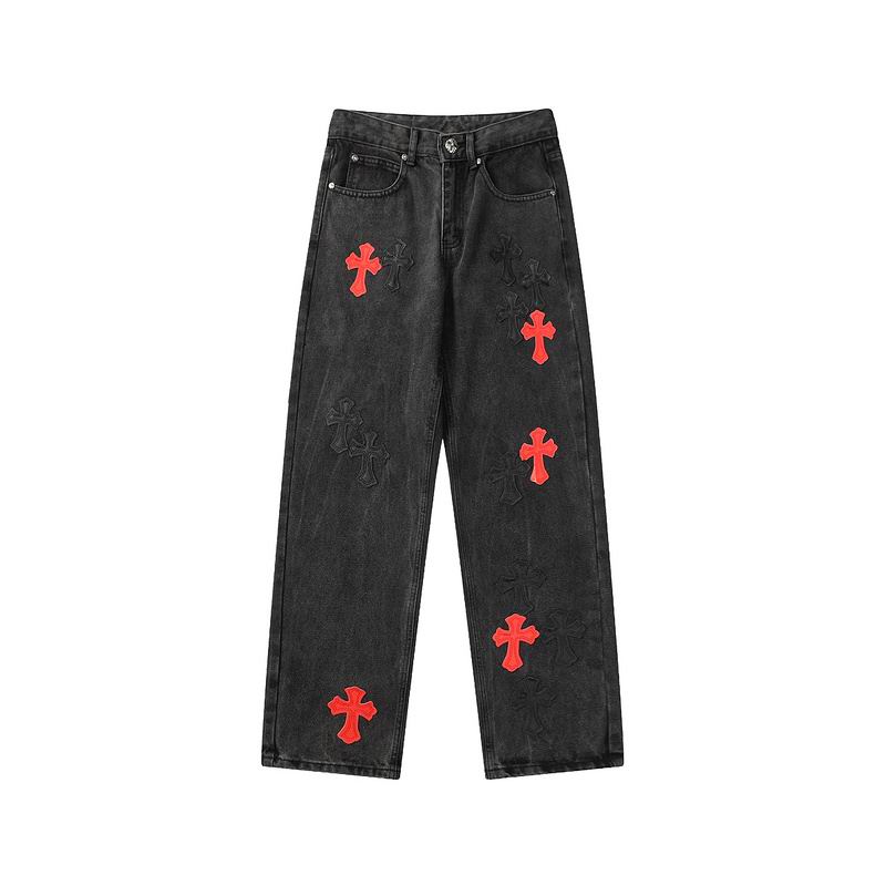 Wholesale Cheap Chrome Hearts Replica Jeans for Sale