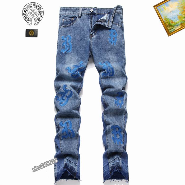 Wholesale Cheap Chrome Hearts Replica Jeans for Sale