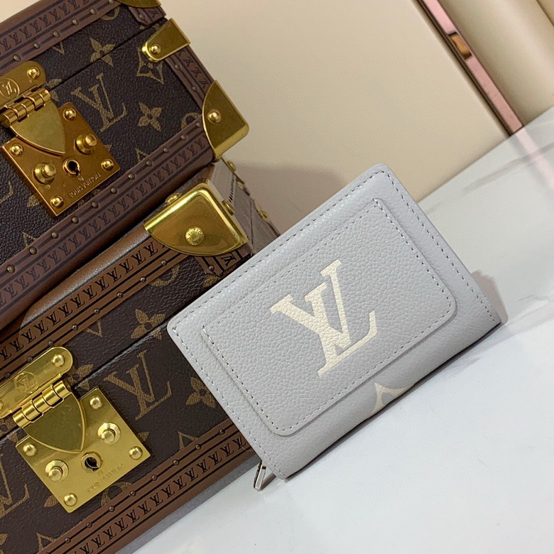 Wholesale AAA Louis Vuitton Cuir Monogram Empreinte Cléa Wallet for Sale