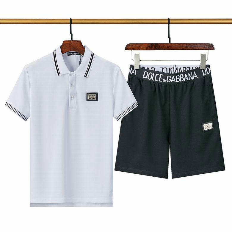 Wholesale Cheap DG Designer Short Sleeve Tracksuits for Sale