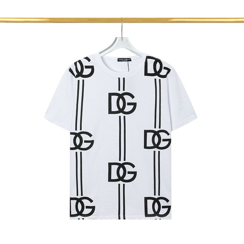 Wholesale Cheap DG Short Sleeve Round Collar T Shirts for Sale