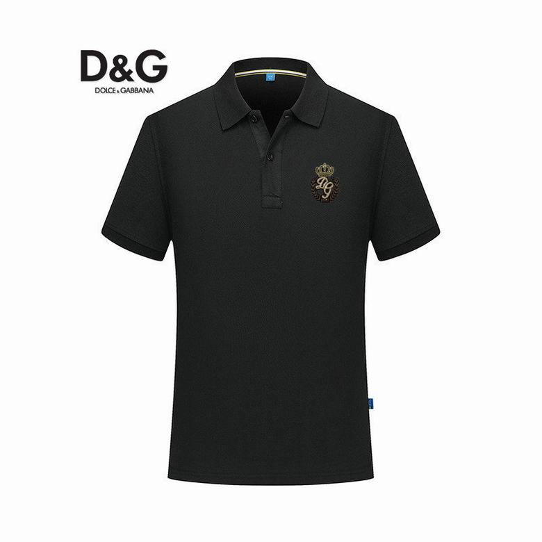 Wholesale Cheap DG mens Polo Short Sleeve Lapel T Shirts for Sale