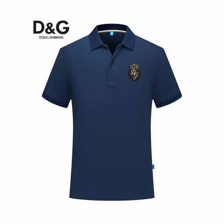 Wholesale Cheap DG mens Polo Short Sleeve Lapel T Shirts for Sale