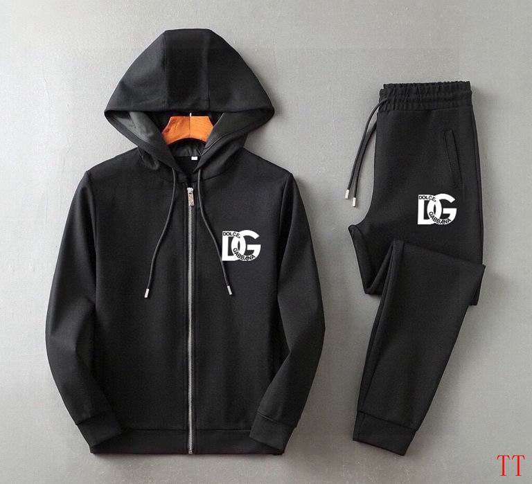 Wholesale High quality Men's D.olce Gabbana Long Sleeve Replica Designer Tracksuits for sale