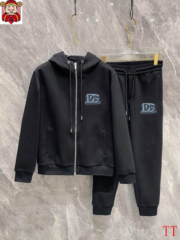 Wholesale High quality Men's D.olce Gabbana Long Sleeve Replica Designer Tracksuits for sale