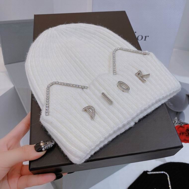 Wholesale Cheap D ior Cashmere Beanies for Sale
