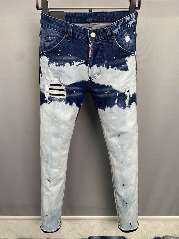 Wholesale Cheap D SQ mens Long Jeans for Sale