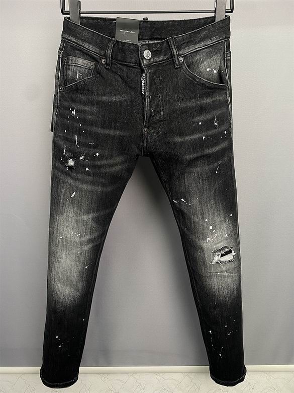 Wholesale Cheap D SQ mens Long Jeans for Sale