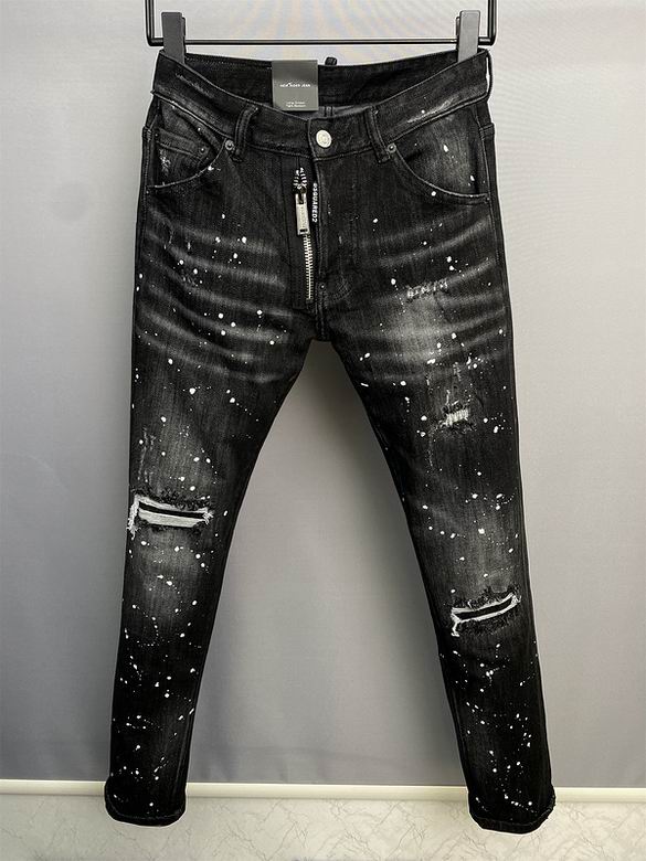 Wholesale Cheap D SQ mens Long Jeans for Sale