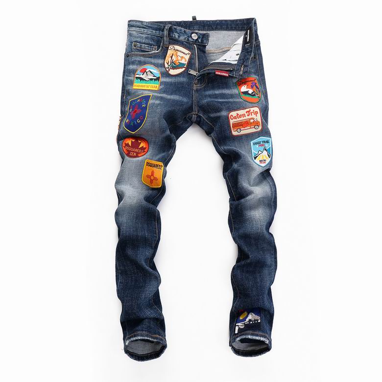Wholesale Cheap D SQ mens Long Jeans for Sale