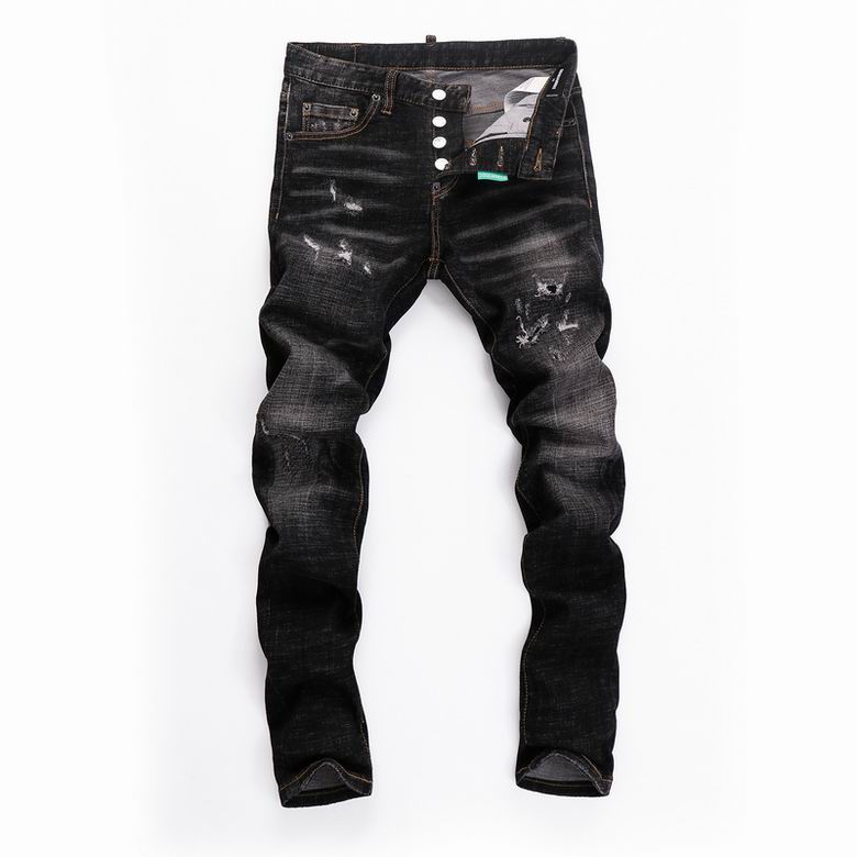 Wholesale Cheap D SQ mens Long Jeans for Sale