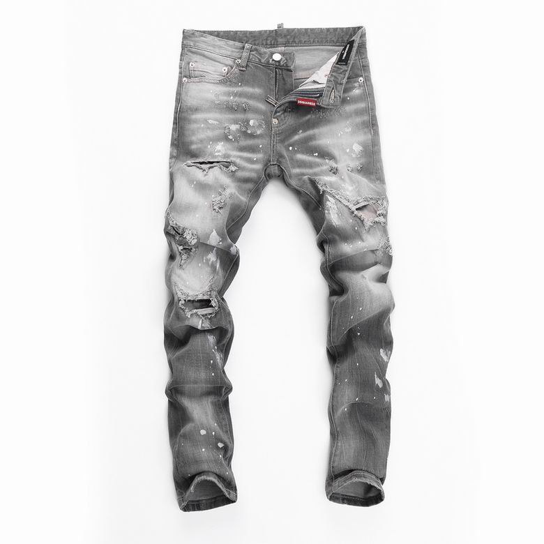 Wholesale Cheap D SQ mens Long Jeans for Sale