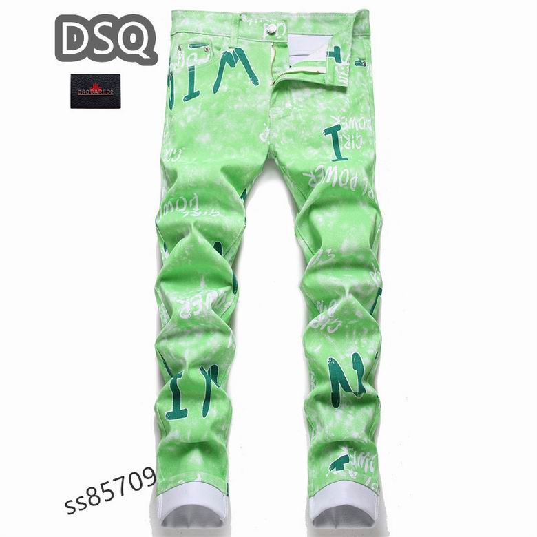 Wholesale Cheap D SQ mens Long Jeans for Sale
