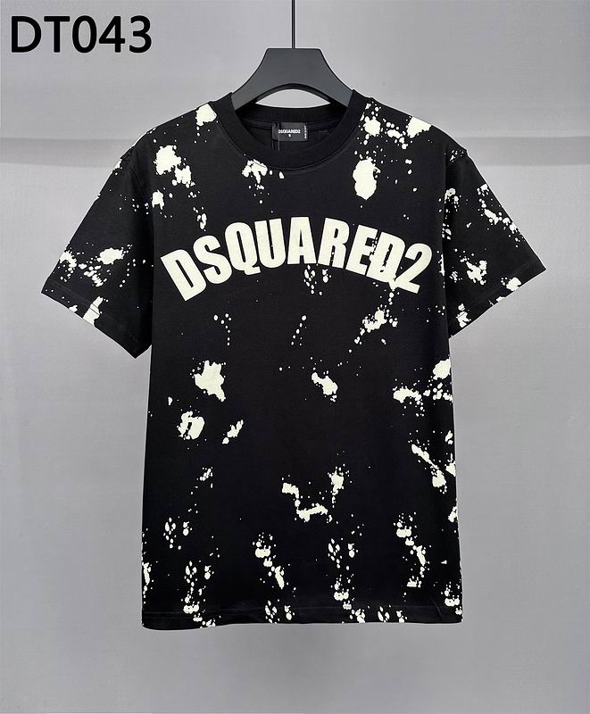 Wholesale Cheap Dsq Casual Short Sleeve Replica Designer T-shirts for sale