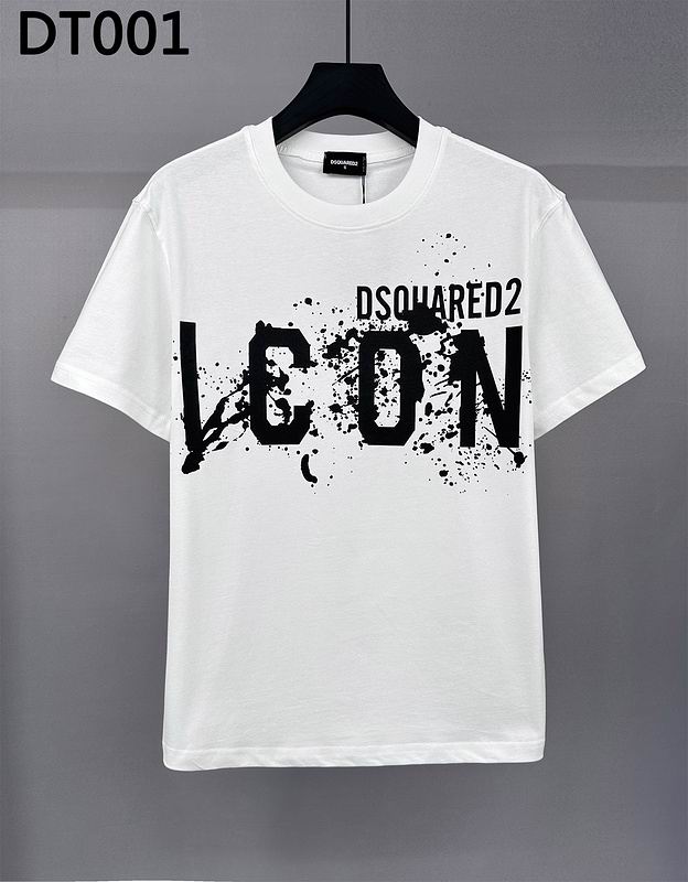Wholesale Cheap Dsq Casual Short Sleeve Replica Designer T-shirts for sale