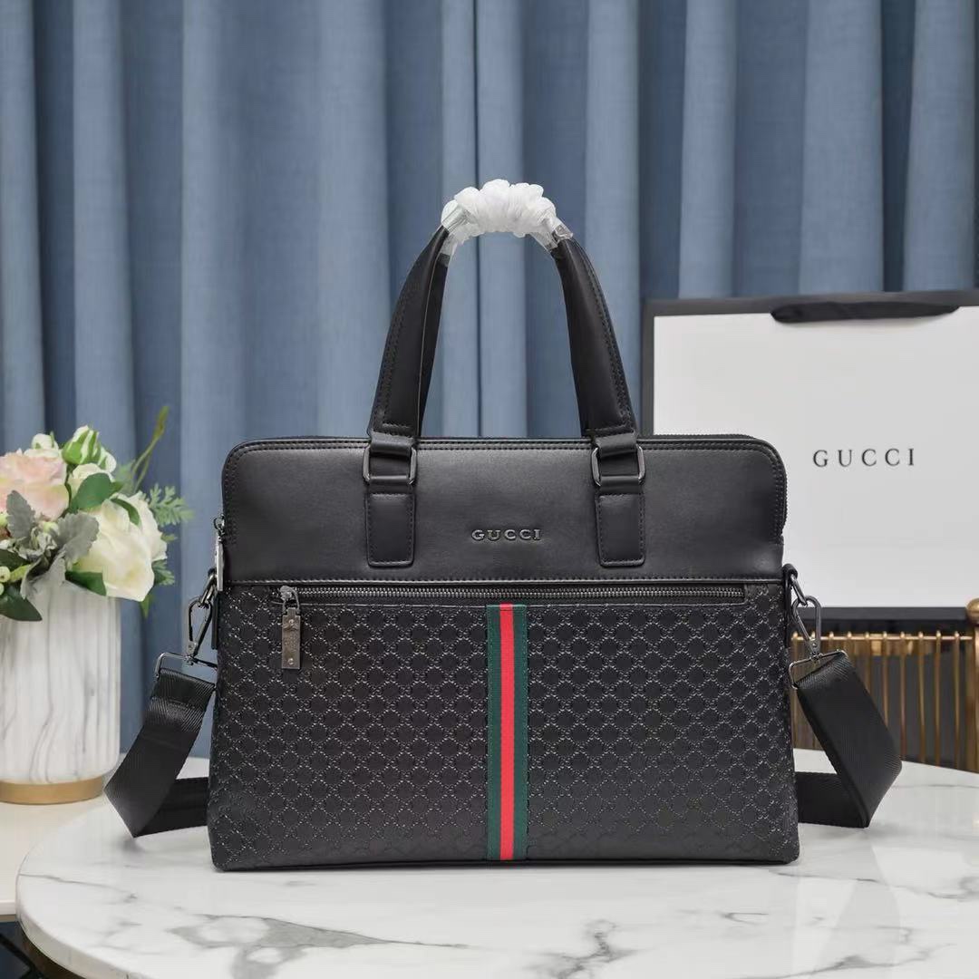 Wholesale Cheap AAA G ucci Replica Designer Briefcases for Sale