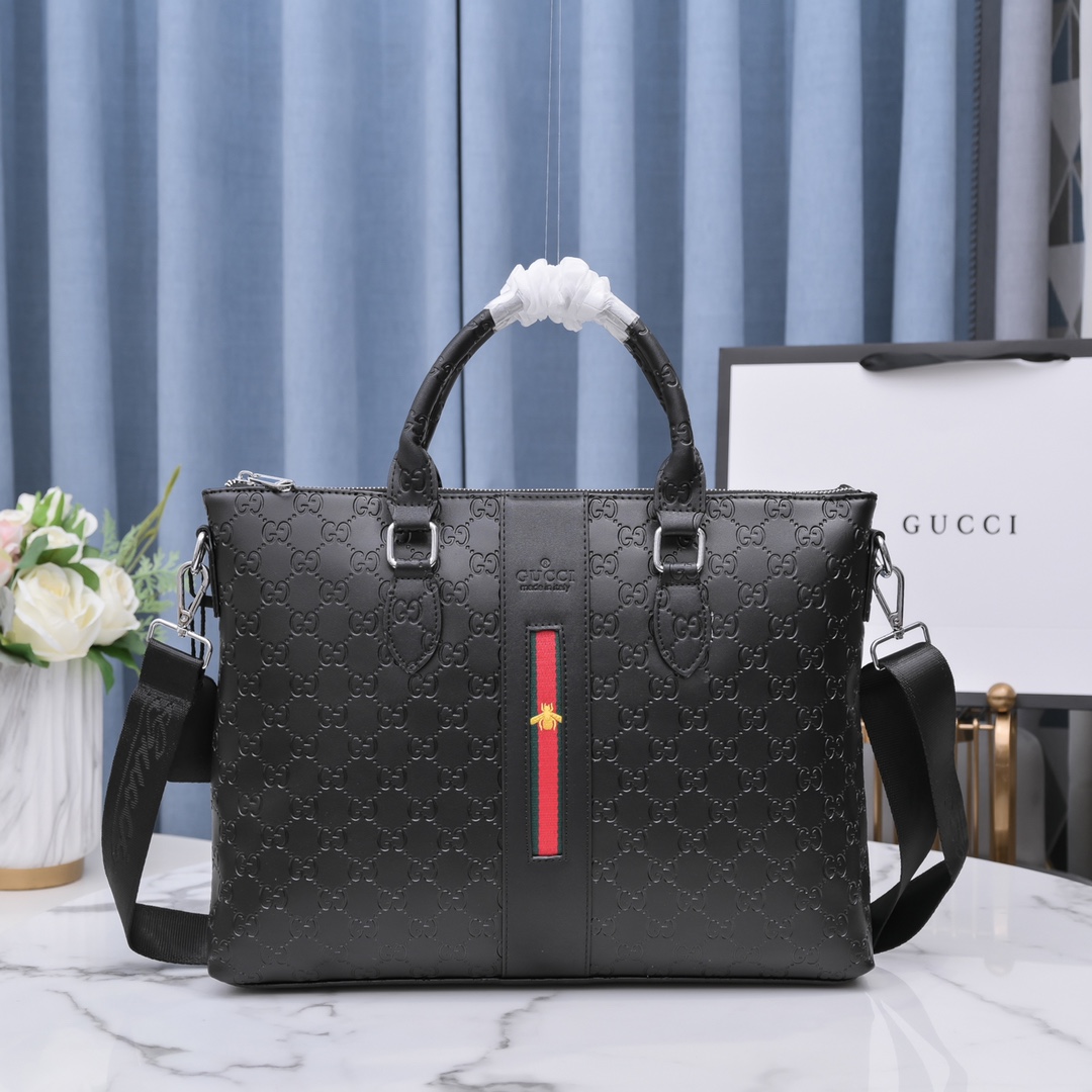 Wholesale Cheap AAA G ucci Replica Designer Briefcases for Sale