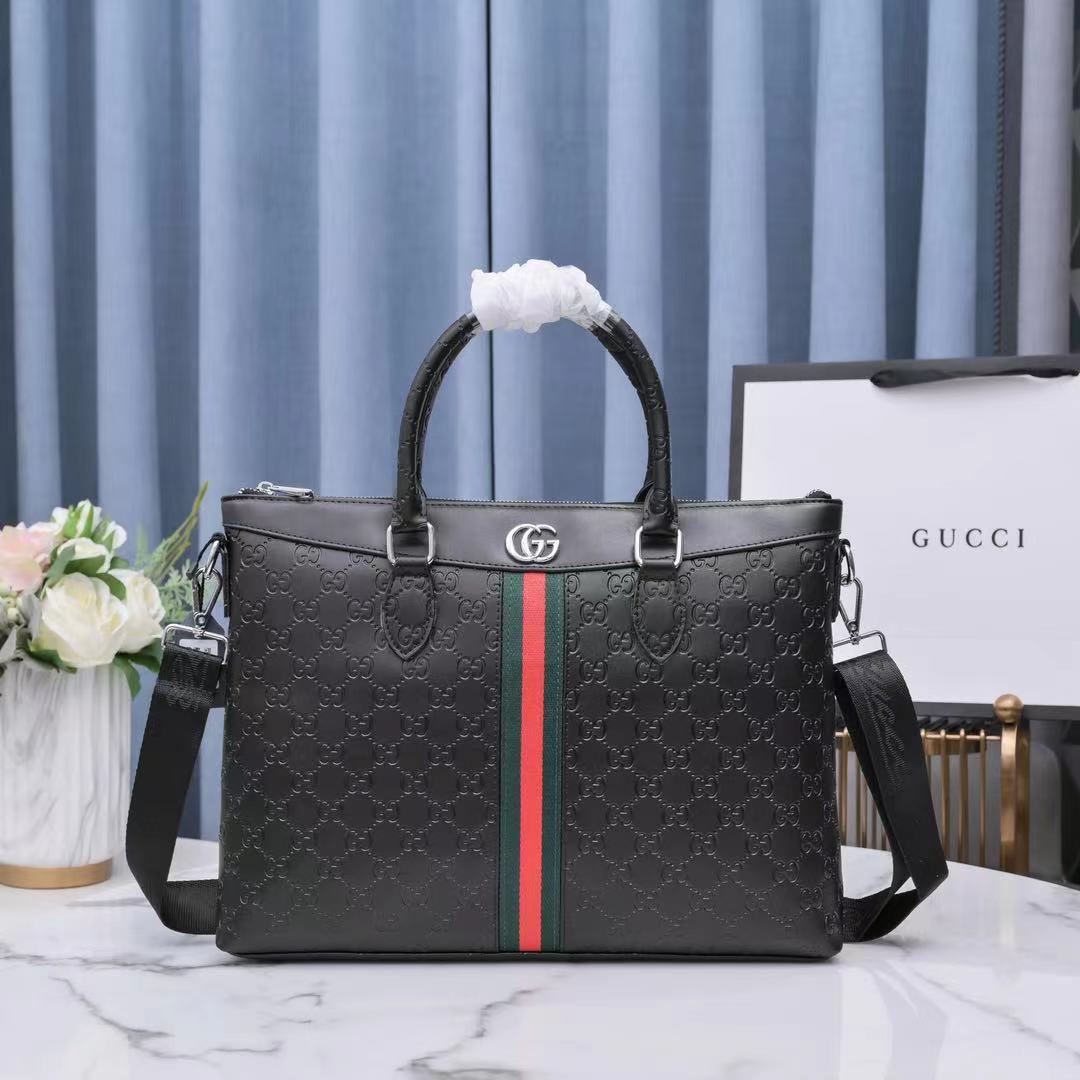 Wholesale Cheap AAA G ucci Replica Designer Briefcases for Sale