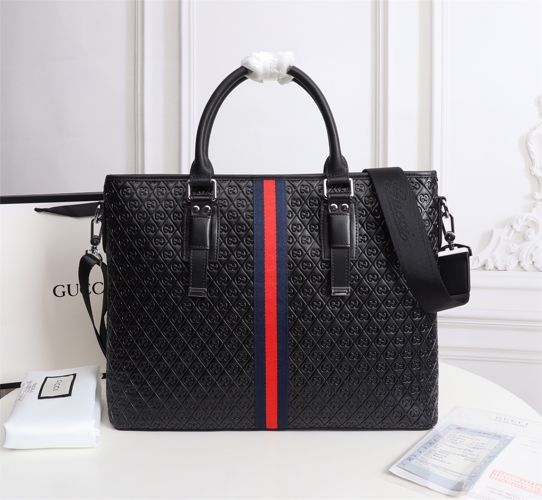 Wholesale Cheap AAA G ucci Replica Briefcases for Sale