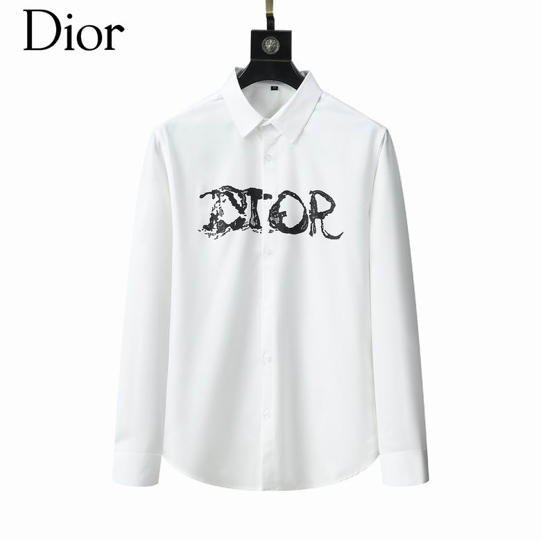 Wholesale Cheap D.ior Long Sleeve men T shirts for Sale