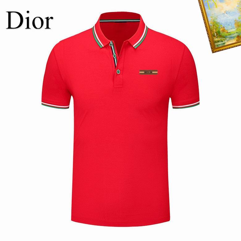 Wholesale Cheap D.ior Short Sleeve Lapel T shirts for Sale