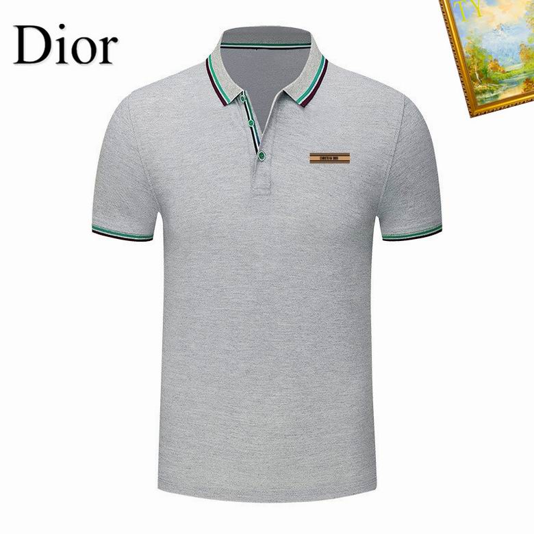 Wholesale Cheap D.ior Short Sleeve Lapel T shirts for Sale