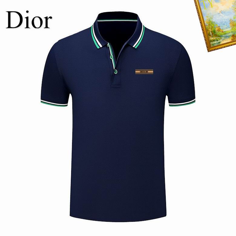 Wholesale Cheap D.ior Short Sleeve Lapel T shirts for Sale