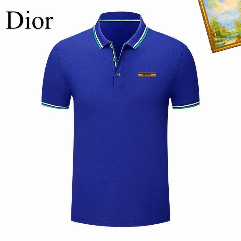 Wholesale Cheap D.ior Short Sleeve Lapel T shirts for Sale