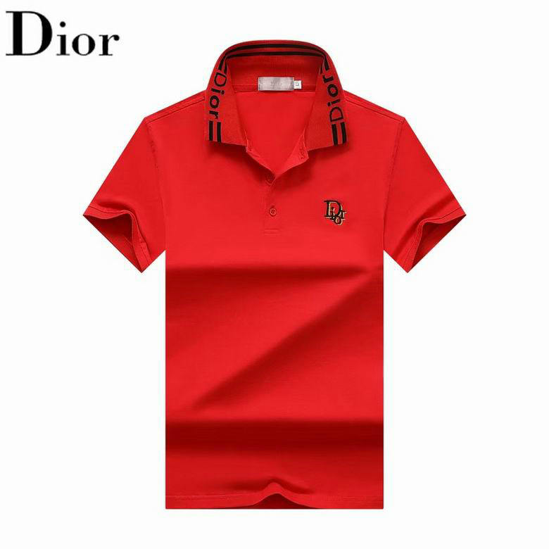 Wholesale Cheap D ior Short Sleeve Lapel T Shirts for Sale