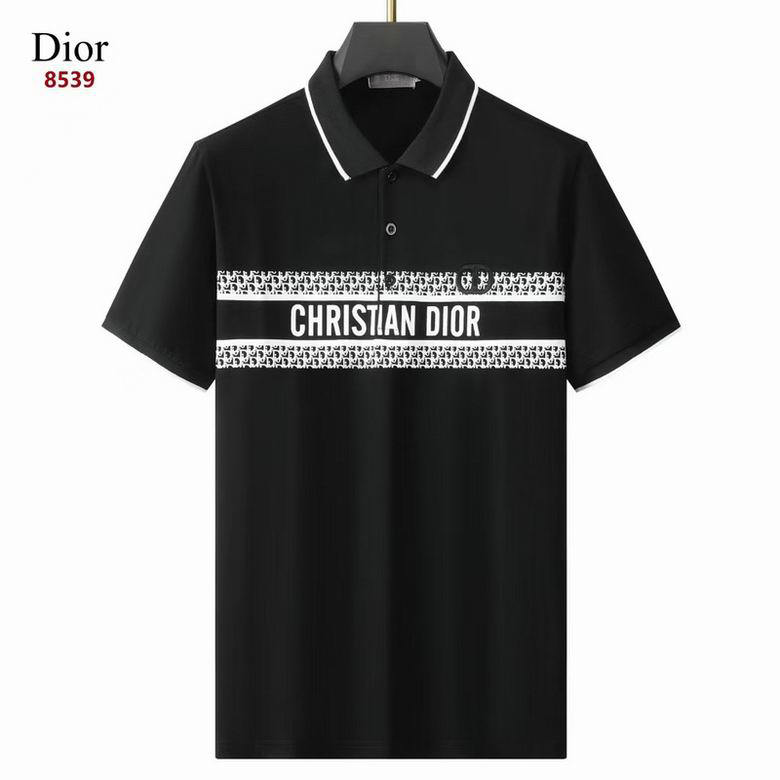 Wholesale Cheap D ior Short Sleeve Lapel T Shirts for Sale
