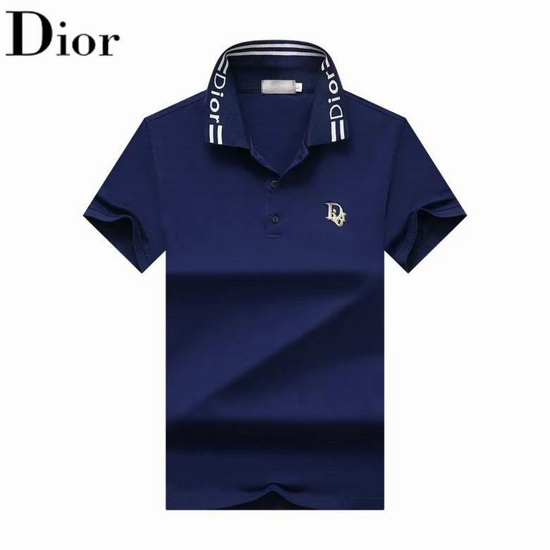 Wholesale Cheap D ior Short Sleeve Lapel T Shirts for Sale