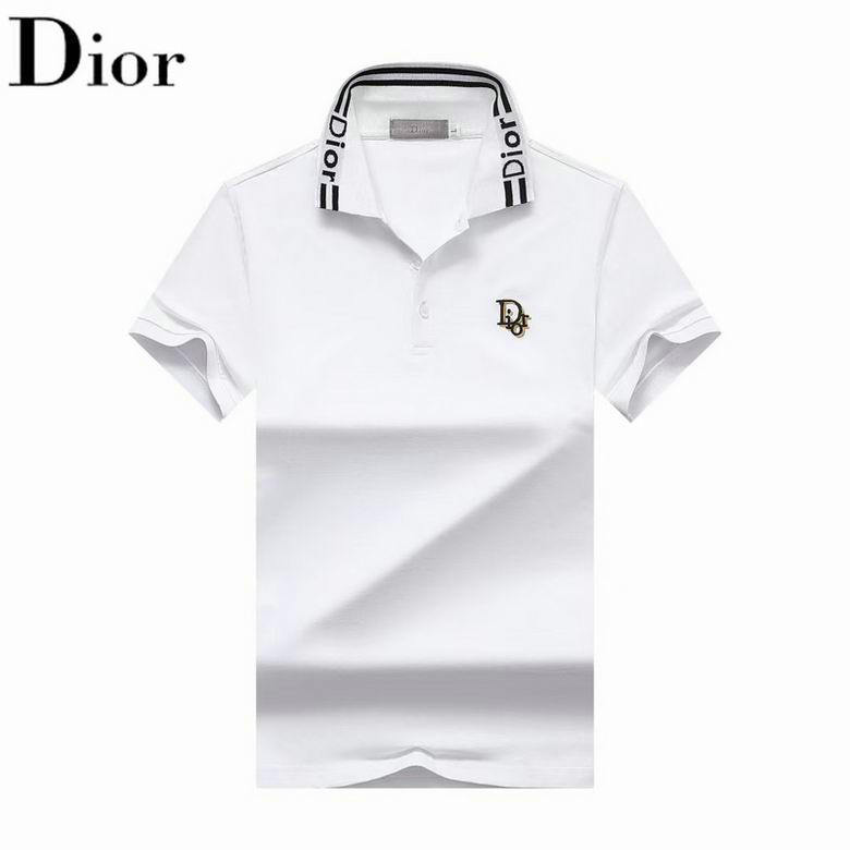 Wholesale Cheap D ior Short Sleeve Lapel T Shirts for Sale